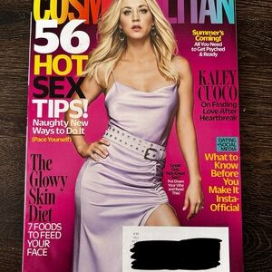 Cosmopolitan May 2018 Kaley Cuoco On Finding Love After Heartbreak Fashion